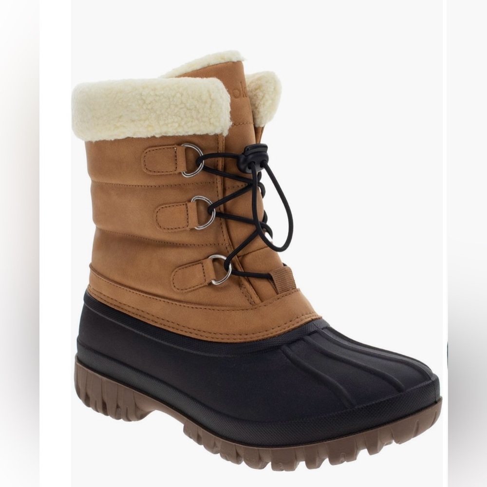Chooka Tan and Black Winter Boots - Picture 4 of 7